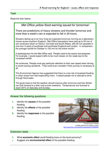 How does the UK deal with floods