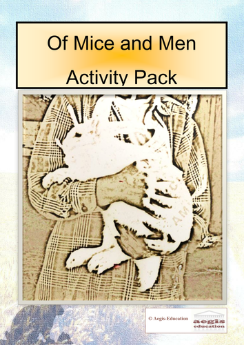 Of Mice and Men Activity Pack