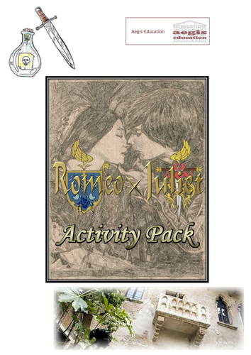 Romeo and Juliet Activity Pack