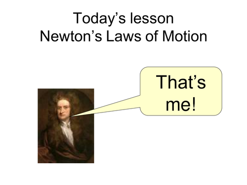 Newton's laws of motion