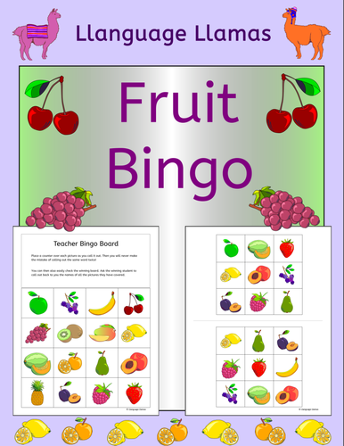 Fruit Bingo