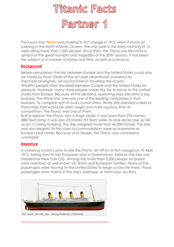 short essay on titanic ship