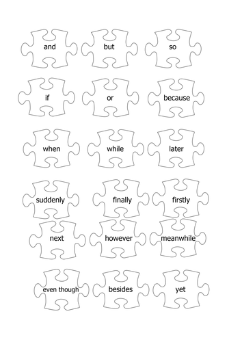 year 4 conjunction game teaching resources