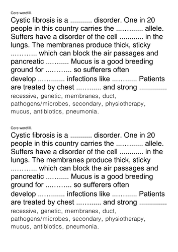 B1.10 Genetic disorders