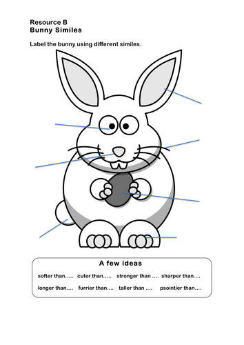 Simile Activity KS1