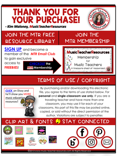 Rhythm Charts: Notes and Rests | Teaching Resources