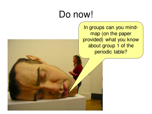 IGCSE Chemistry Periodic table and bonding revision PowerPoint