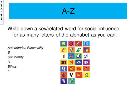 AQA 2015 AS - Social Change - Social Influence