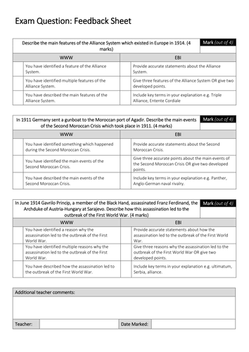 AQA GCSE History B - Paper 1 Revision Pack
