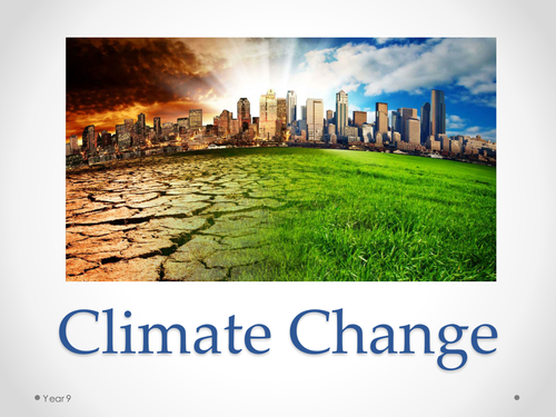 Climate Change Gcse Geography Teaching Resources