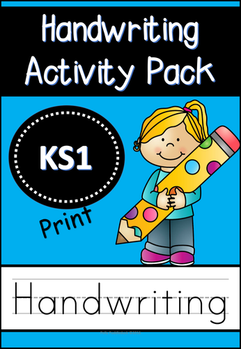 Handwriting Activity Pack (A-Z in Print for EYFS/KS1)