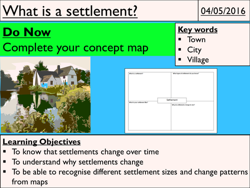 ks3 year 7 geography map skills settlement fragile environments by