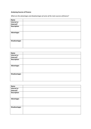 Topic 1.3 Putting an idea into practice