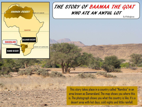 ADAPTING TO THE DESERT - THE STORY OF BAAMAA THE NAMIBIAN GOAT