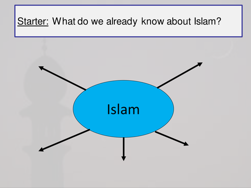 KS3 Introduction to Islam