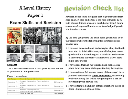 Edexcel Route F In Search of the American Dream Revision Guide