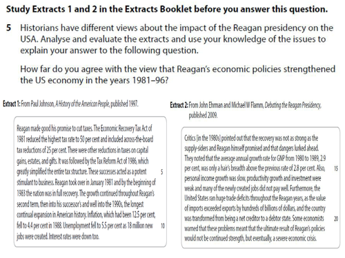 Reagans economic policies guided essay