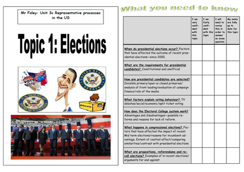 US Elections Workbooklet