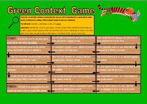 Tiger Reading & Literacy-  3 differentiated board games!