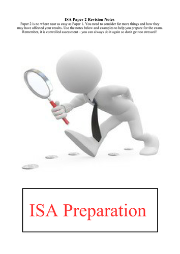 AQA ISA Revision & Preparation 