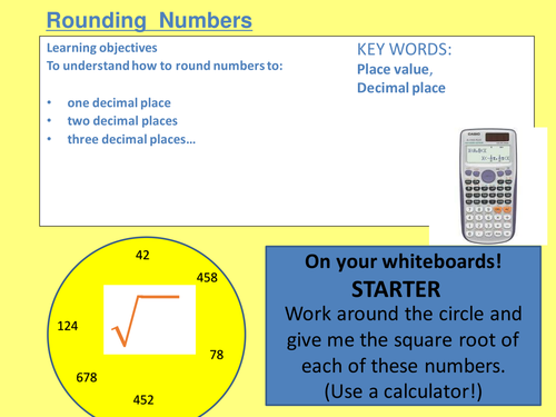 Rounding Decimal Numbers 