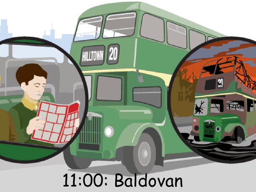 SQA National 5 English and Higher Literature Poetry - '11:00 Baldovan' by Don Paterson.