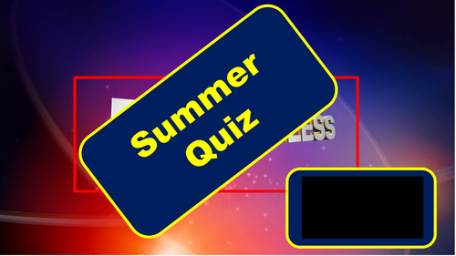 End of Year: Summer Quiz Bundle