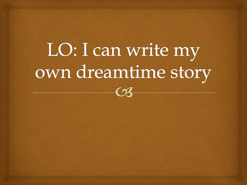 Aboriginal Dream Stories