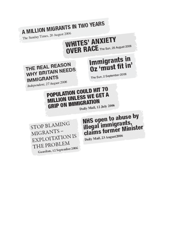 Immigration in the Media