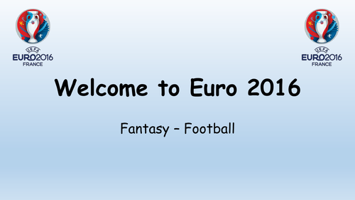 Euro 2016 Fantasy Football