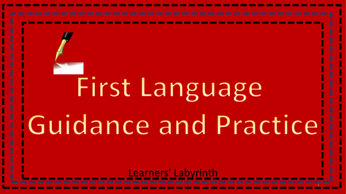 English First Language - Guidance and Practice