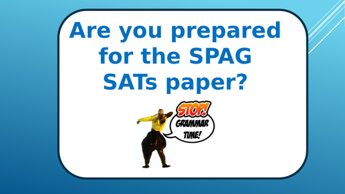 Y6 SATs revision - SPAG last minute top tips