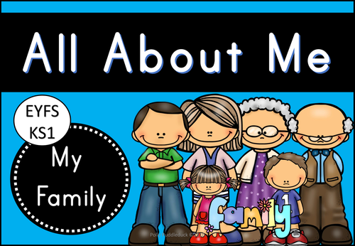 All about Me - My Family (Emergent Readers and Writers 