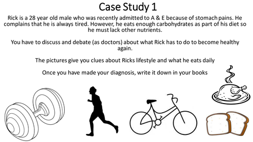 Nutrition and Health case studies 