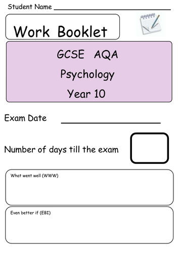 AQA Psychology GCSE Revision Guide
