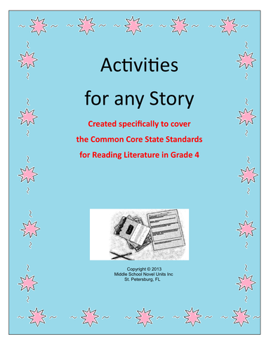Activities for Any Story Grade 4