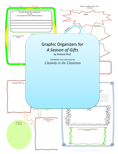 Graphic Organizers for A Season of Gifts