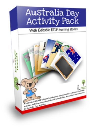 Australia Day Activities and Editable Story Pages