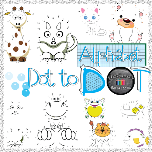 Alphabet Dot to Dot