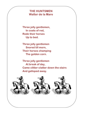 Poetry Guided Reading Activity KS2