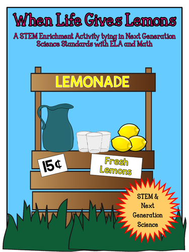 STEM: Making Lemonade CCSS