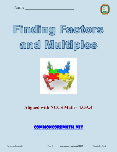 Finding Factors and Multiples