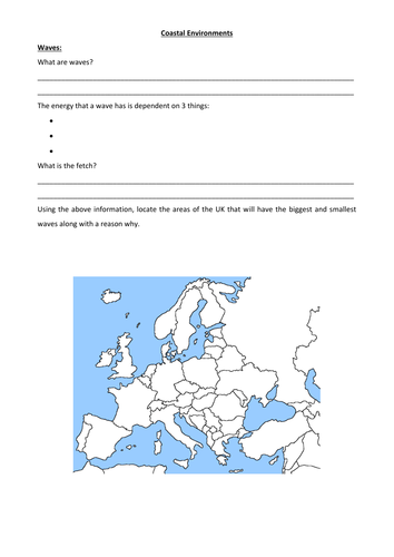 The Coastal System - AQA A Level Revision Work Book