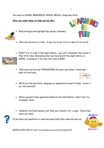 AQA C1 and C2 revision 