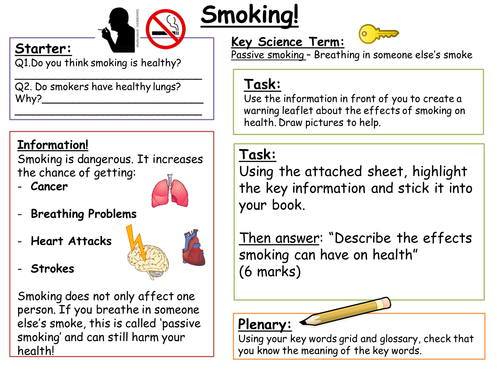 SEN Key Stage 3: Smoking