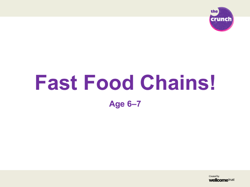Fast Food Chains PowerPoint