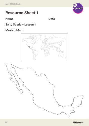 Salty Seeds Resource Sheets