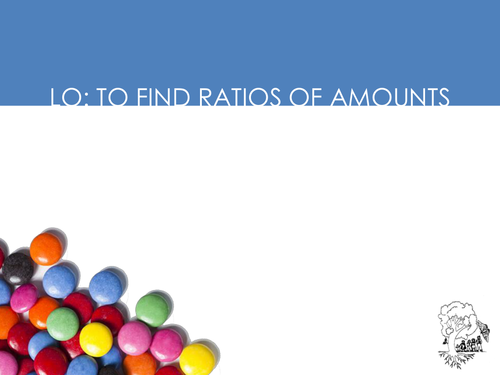 Ratio of amounts presentation
