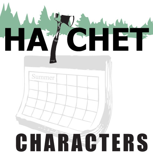 HATCHET Characters Organizer (by Gary Paulsen)