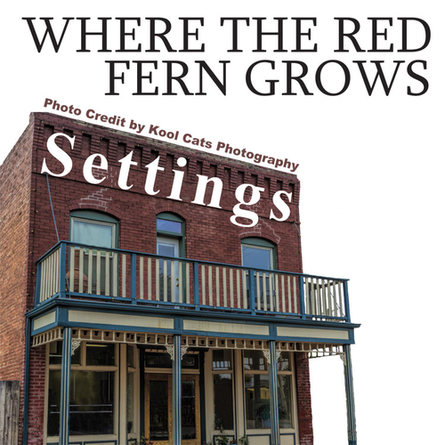 WHERE THE RED FERN GROWS Setting Organizer - Physical & Emotional